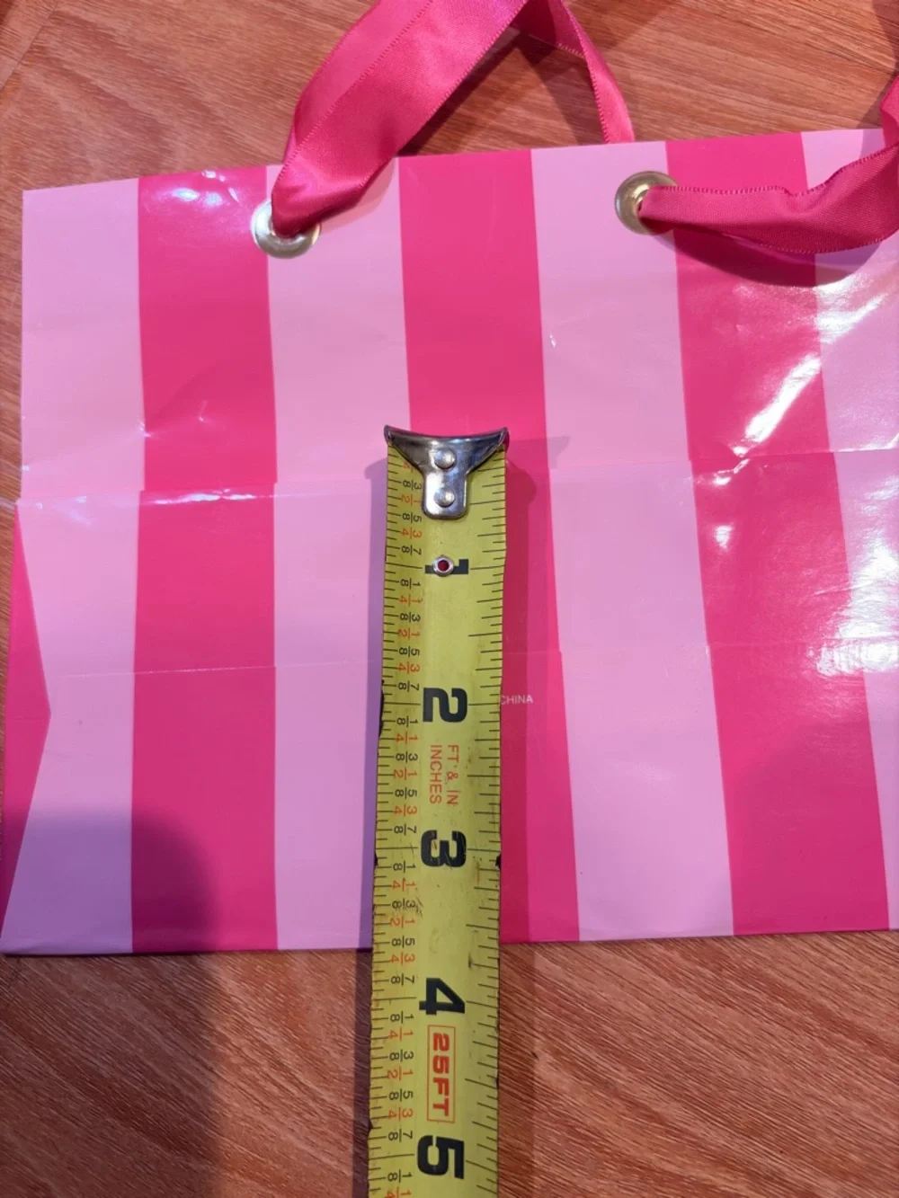10 Victoria’s Secret Gift Bags-7.5”x6”x3.5”